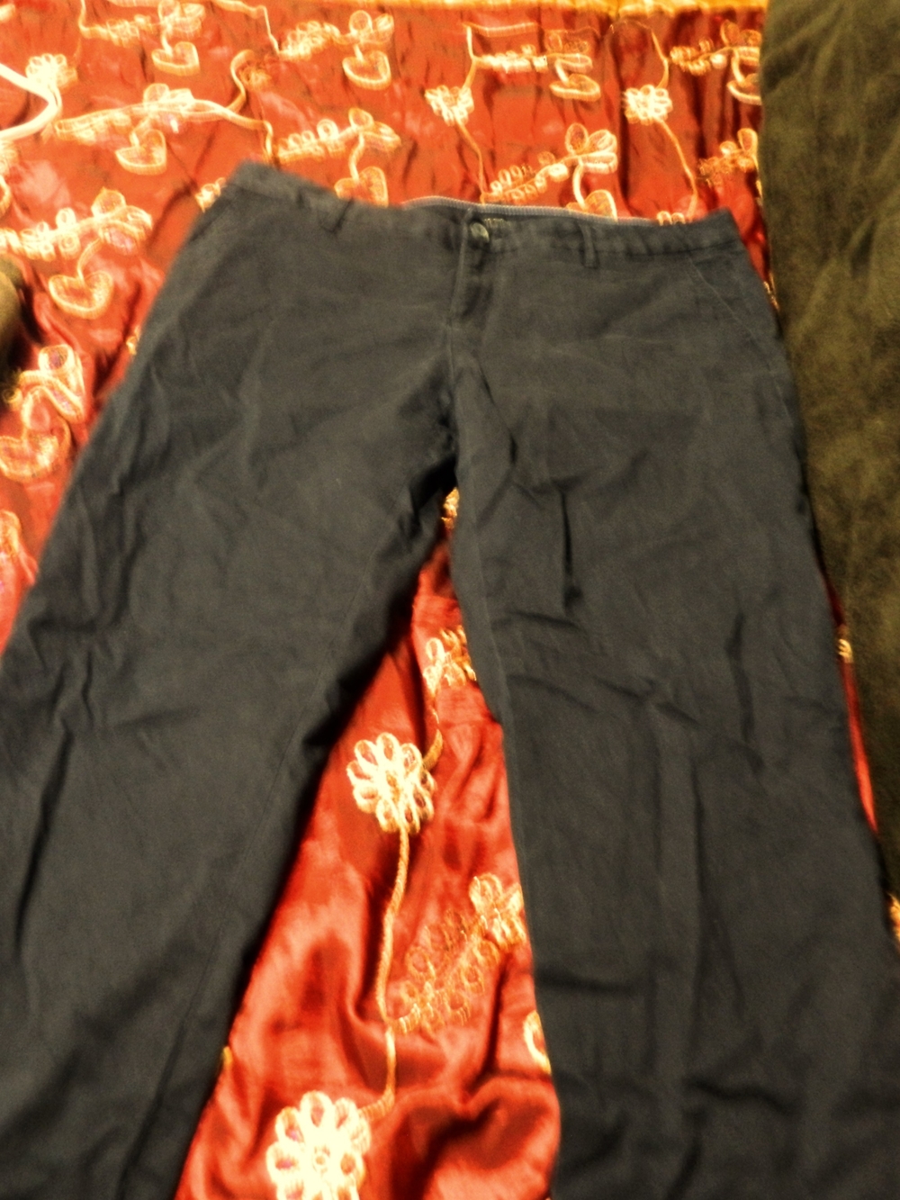 Tommy Hilfiger Men's Navy Chinos